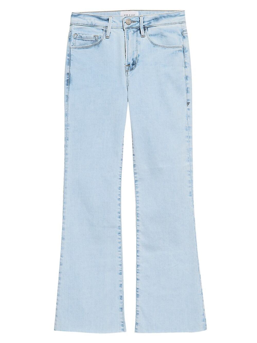 Frame Classic Atwood Le Crop Mini Boot Denim Jeans Size 24